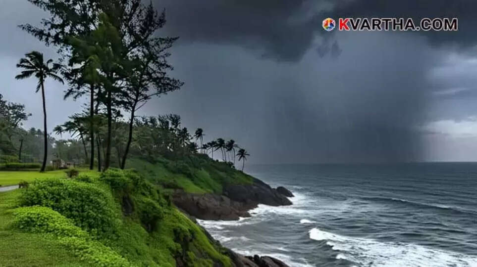 Image Representing Heavy Rains Expected in Kerala Districts