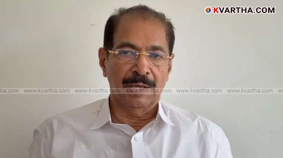 Sunny Joseph speaking to the media in Kannur.