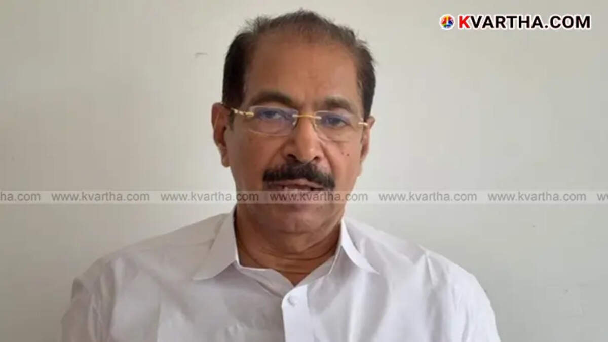 Sunny Joseph speaking to the media in Kannur.