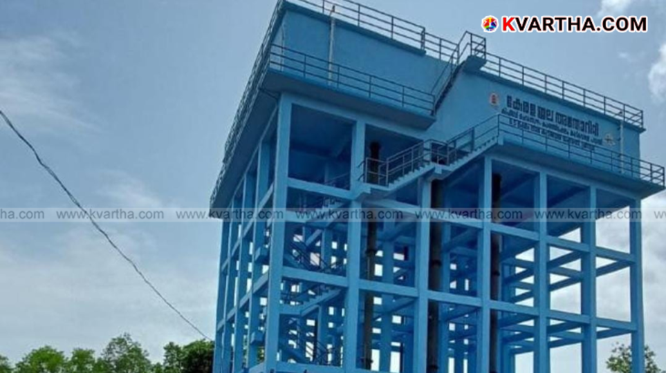 Piped drinking water supply to a house in Kalyasseri constituency.