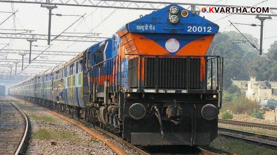 Indian Railways train engine and track maintenance