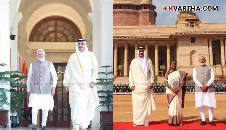 Qatar Emir's visit to India, diplomatic meetings, energy cooperation