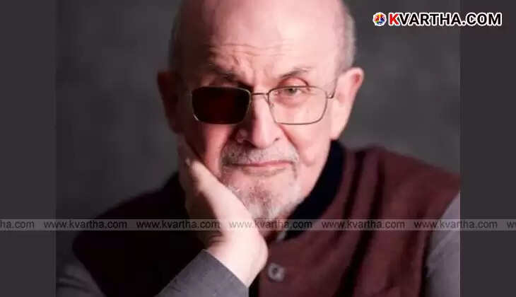 Salman Rushdie, the author who was attacked on stage.