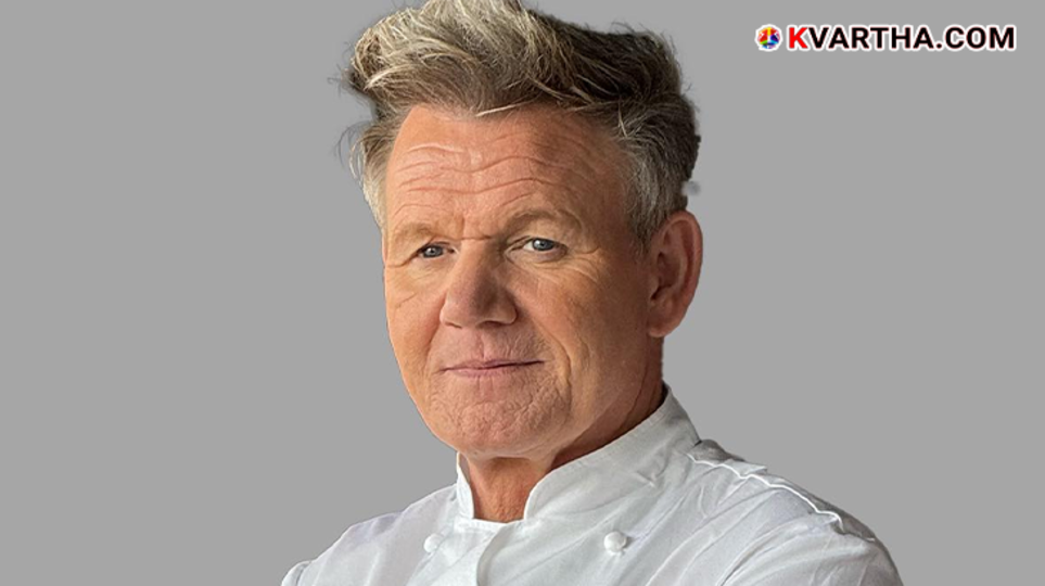 A photo of celebrity chef Gordon Ramsay, who recently revealed his skin cancer diagnosis.