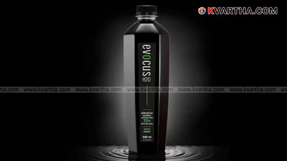 Virat Kohli's Black Alkaline Water