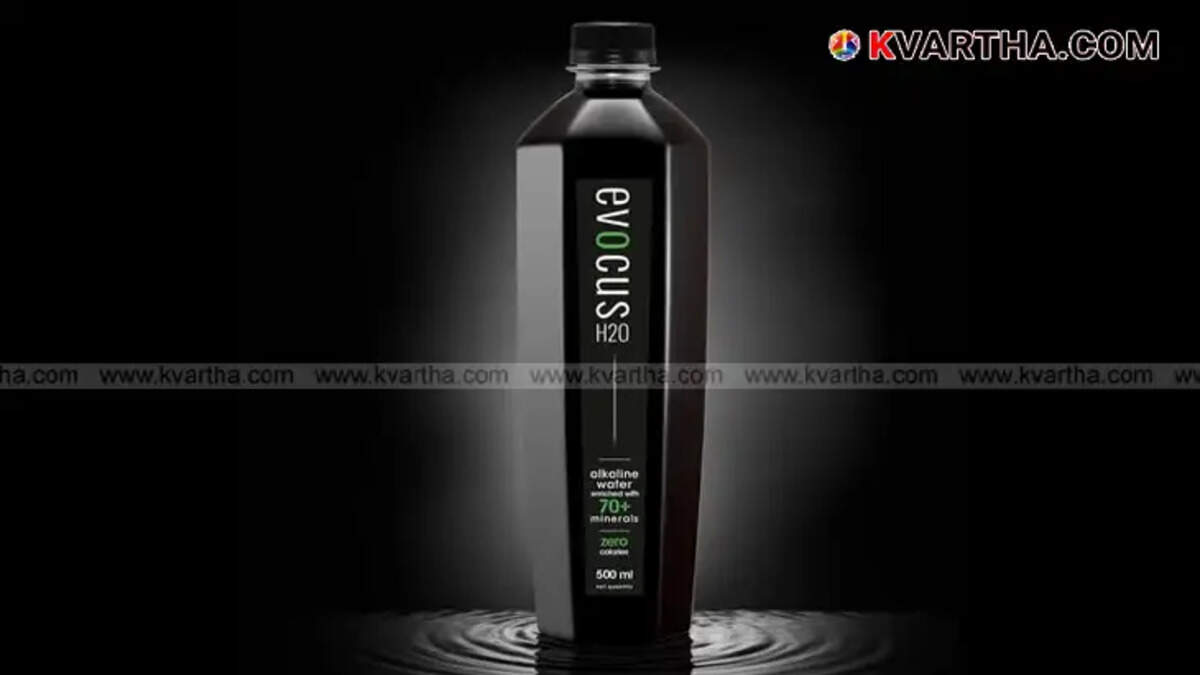 Virat Kohli's Black Alkaline Water