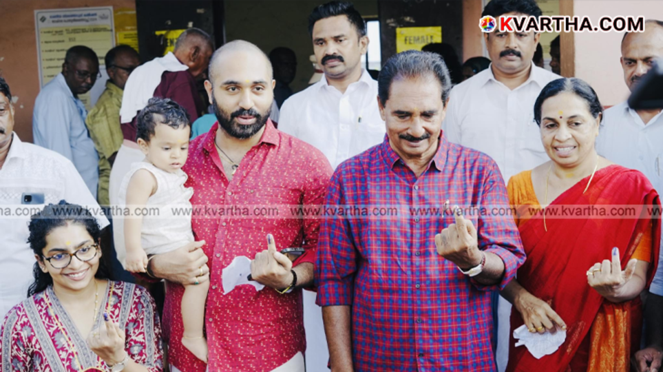 N.K. Premachandran MP addressing a political gathering.