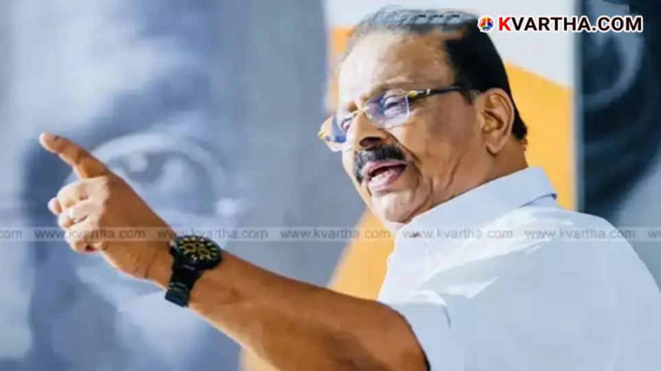 K. Sudhakaran MP addressing the media regarding Sabarimala gold smuggling.