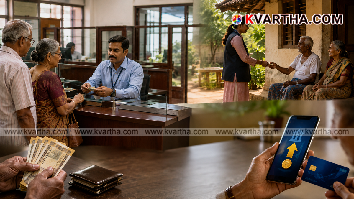  Representational image of banking transactions and pension distribution in Kerala