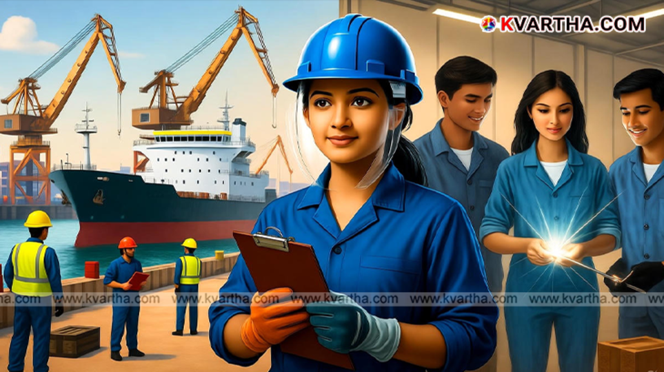 Cochin Shipyard apprentice training visual