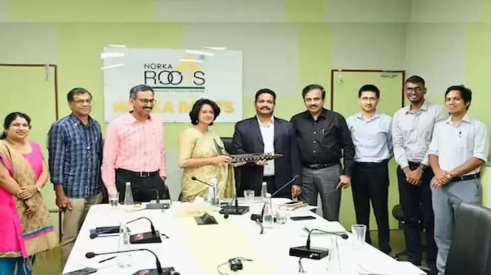 Meeting at NORKA Roots office.