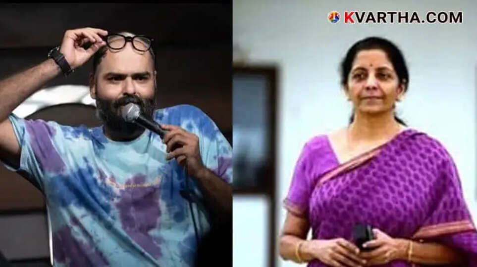  Kunal Kamra Again; Targets Finance Minister Nirmala Sitharaman This Time
