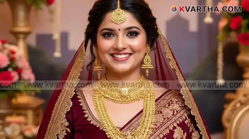 Bride Representing Kerala Gold Price March 09