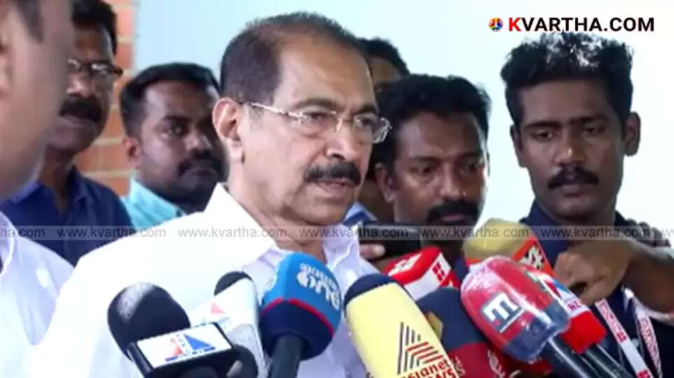 Sunny Joseph addressing media.