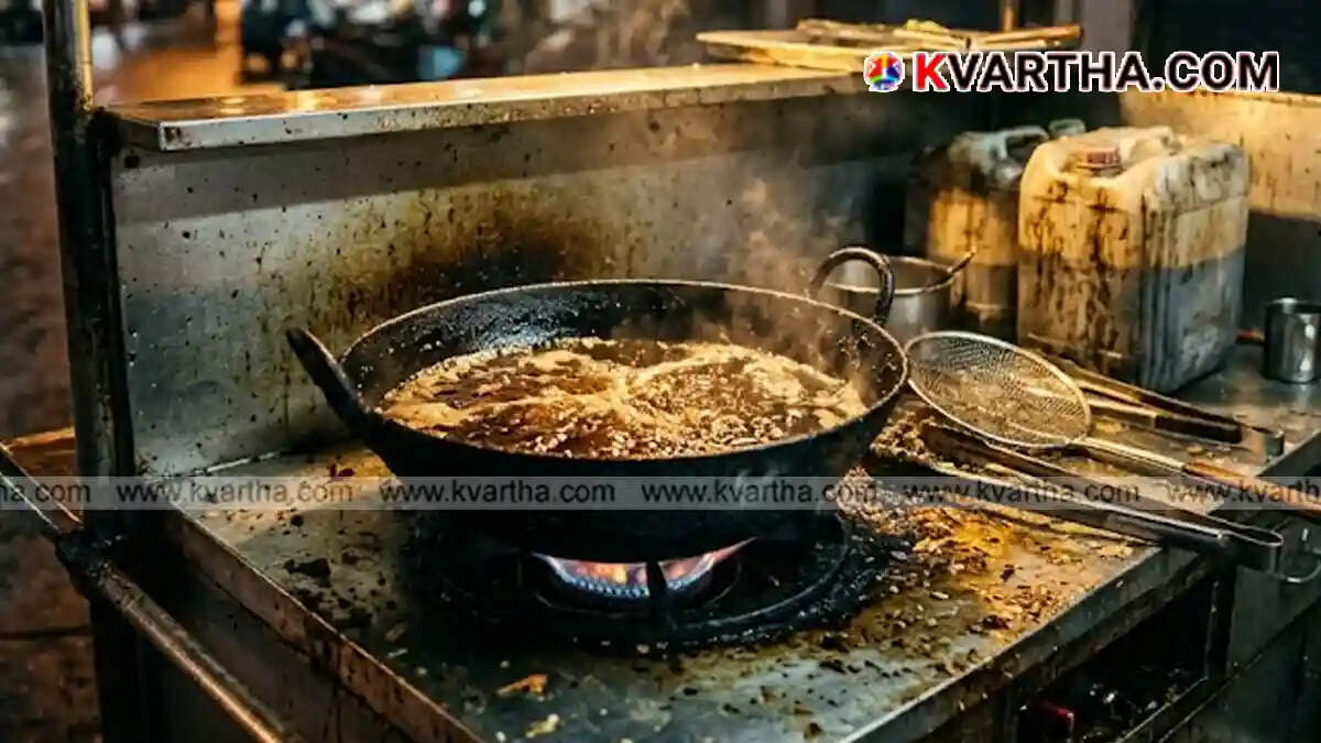 Surprise Food Safety Raid at Kottarakkara Fast Food Joints; 20 Liters of Stale Oil Seized, 8 Shops Closed