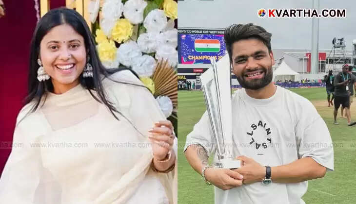 Split image showing Rinku Singh and Priya Saroj.