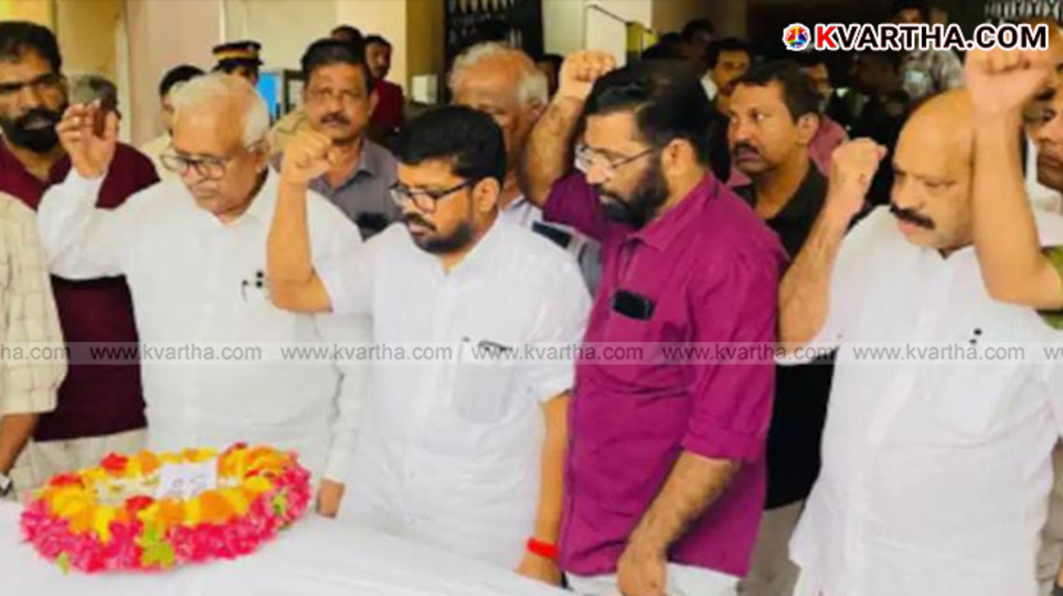 CPM leaders paying respects to TP Chandrasekharan murder case accused KK Krishnan