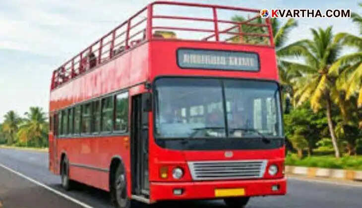 KSRTC Double Decker Bus in Kochi