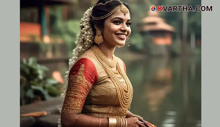Bride Representing Gold Rate March 19 Kerala
