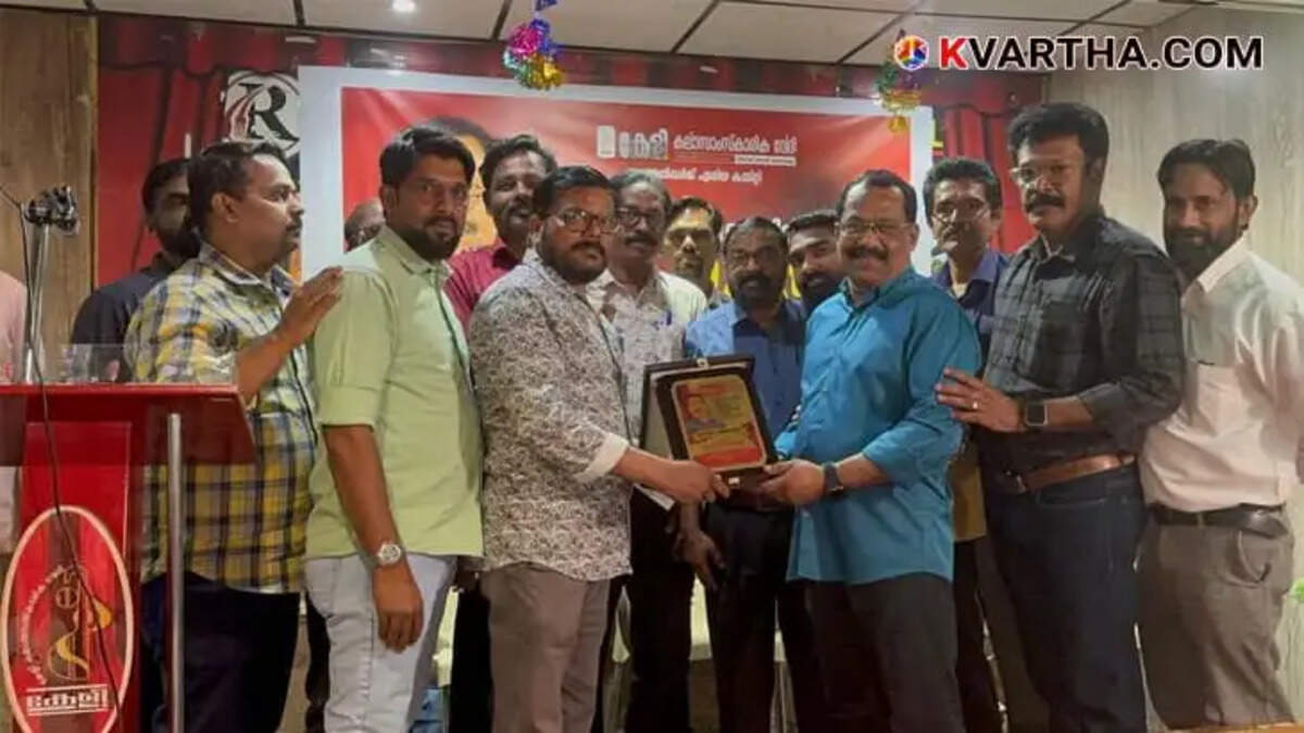 Keli bids farewell to Rajan Pallithadam after 33 years of service