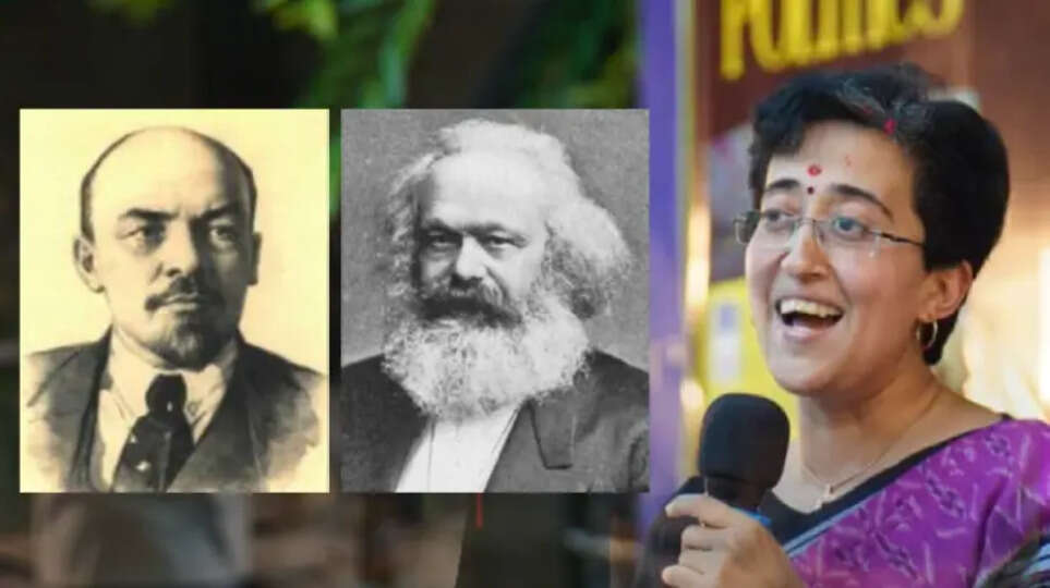 Connection of Atishi with Marx and Lenin