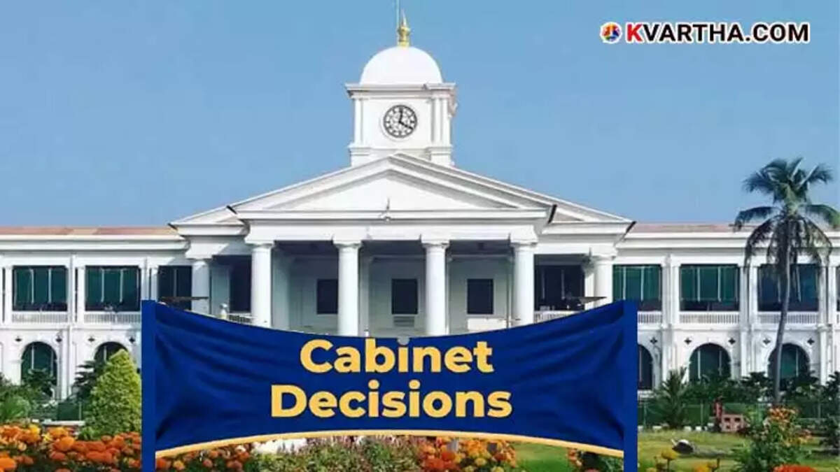 Kerala cabinet meeting chaired by Chief Minister Pinarayi Vijayan.