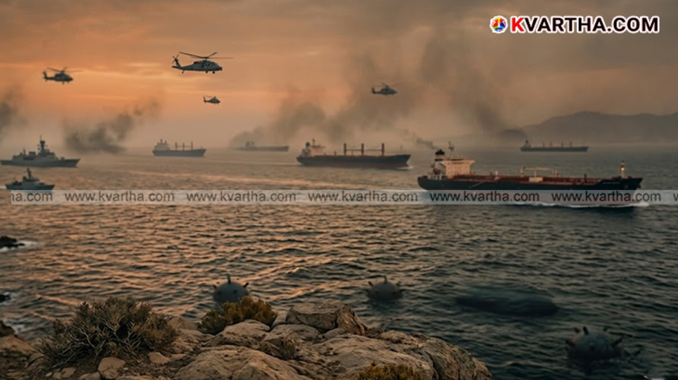 A symbolic view of the naval mines deployed by Iran in the Strait of Hormuz. Photo Alt Text 1:&nbsp;