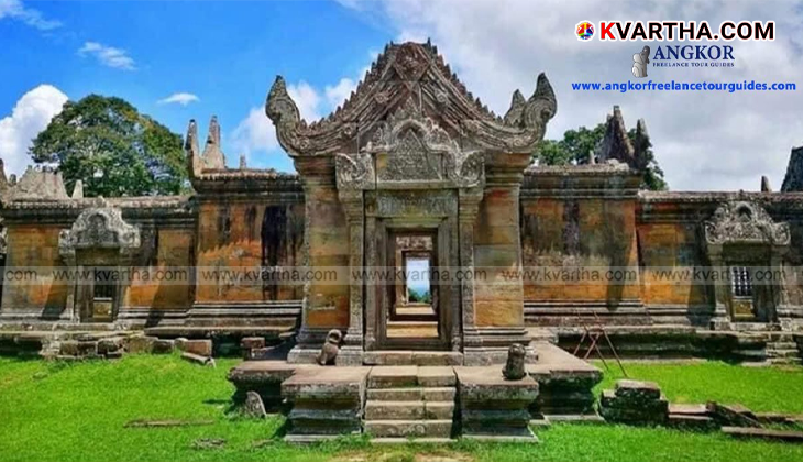 Ancient Preah Vihear temple at the border of Thailand and Cambodia