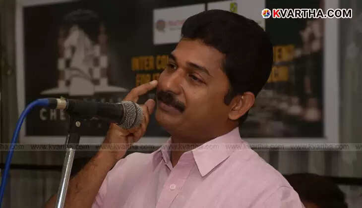 M. Swaraj speaking at a public event.