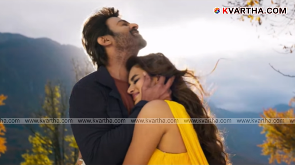 Prabhas Raja Saab Sahaanaa Sahaanaa song promo image