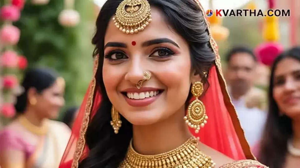 Bride Representing Kerala Gold Price October 29