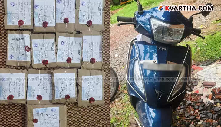 Seized synthetic drugs during a major drug bust in Kannur.