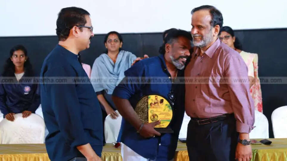 Dr. V.P. Gangadharan discussing cancer awareness