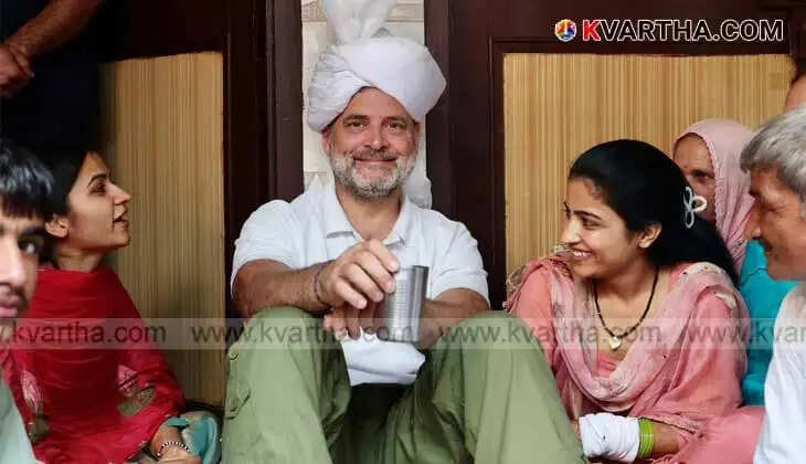 Rahul Gandhi Attends Farmer's Daughter's Wedding in Haryana