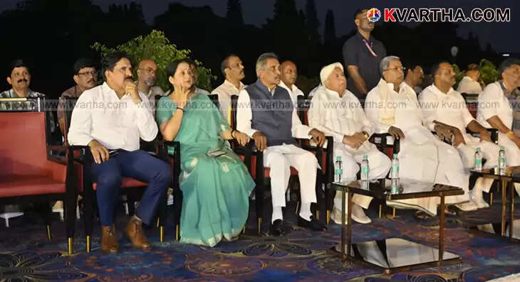 Vidhana Soudha Shines with Colors: Karnataka's Administrative Center Illuminated in Spectacle