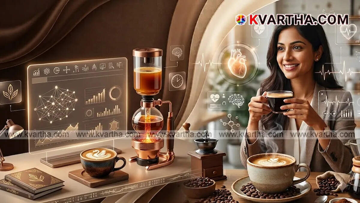 A cup of freshly brewed coffee representing health study benefits
