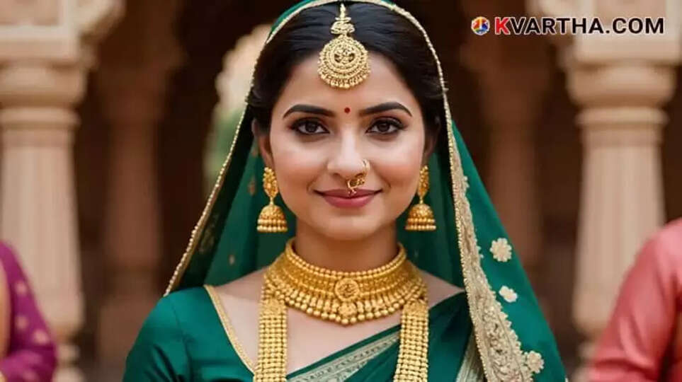 Bride Representing Kerala Gold Price October 30