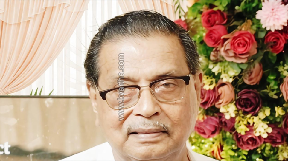 A picture of former Narath Panchayat president K. V. Moideen (Memika).