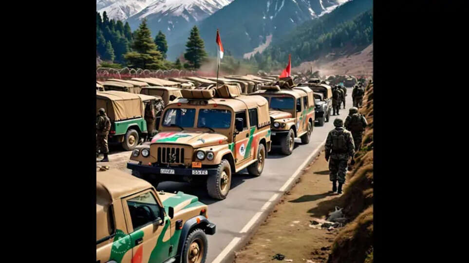 Attack on Military Vehicles in Kashmir