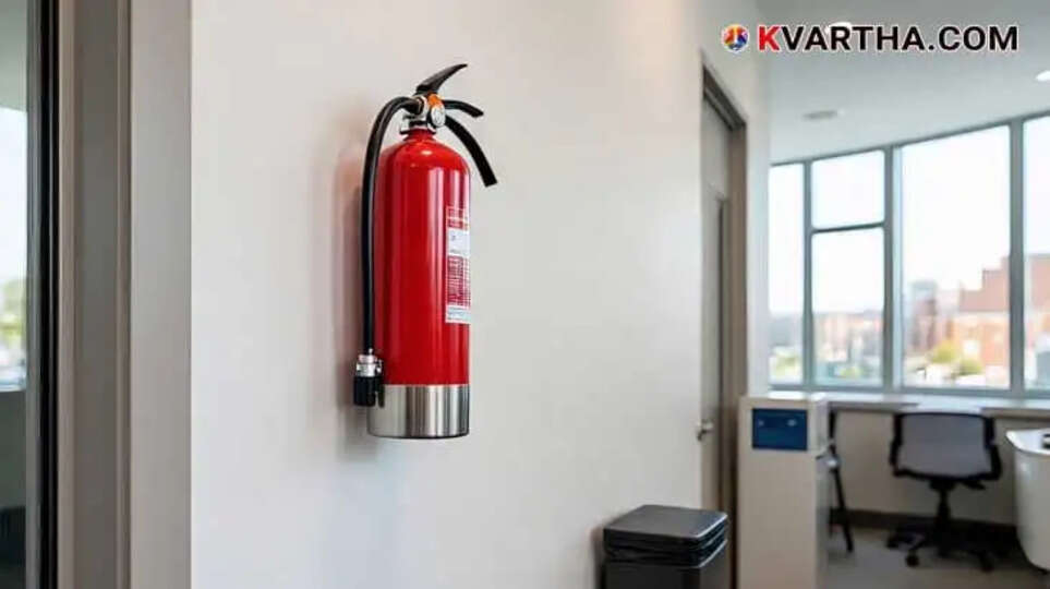 Image Representing New School Safety Manual in Kerala: Fire extinguishers mandatory