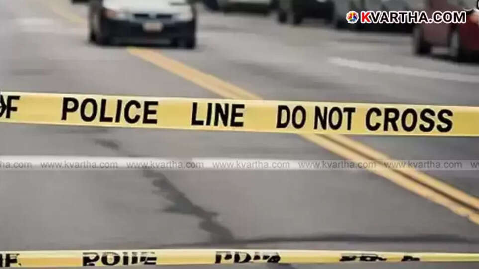 Damaged car after fatal road accident in Chennai.