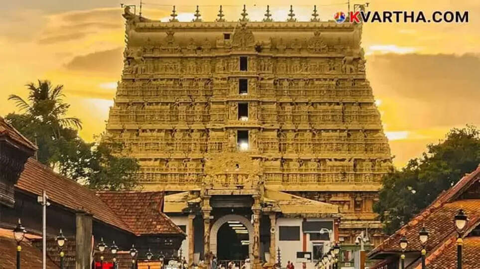 Sree Padmanabhaswamy Temple in Thiruvananthapuram, Kerala.