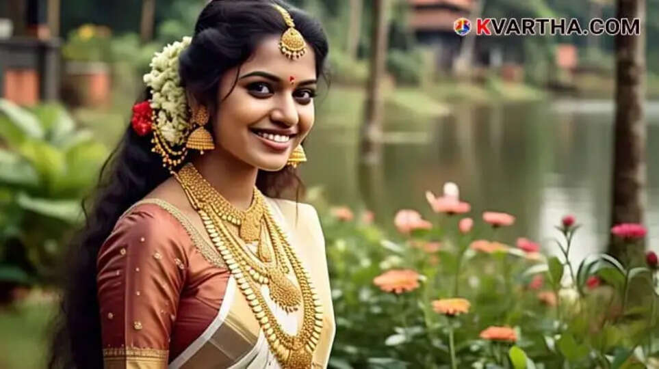 Bride Representing Gold Rate April 04 Kerala