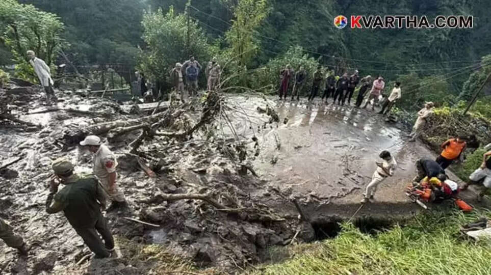 Seven Family Members Feared Dead in Jammu and Kashmir Landslide Following Cloudburst