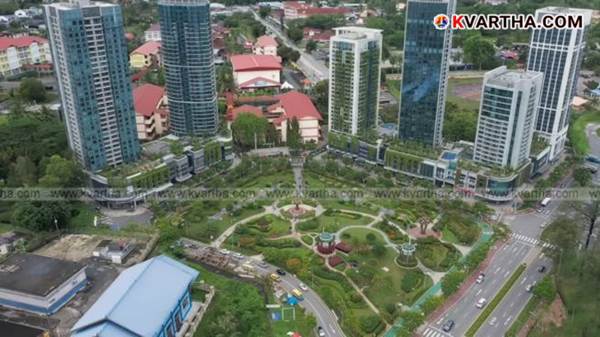 &nbsp;image of an industrial smart city in Palakkad.