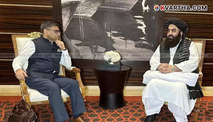 India's foreign Secy Vikram Misri meets Acting Afghan FM Mawlawi Amir Khan Muttaqi