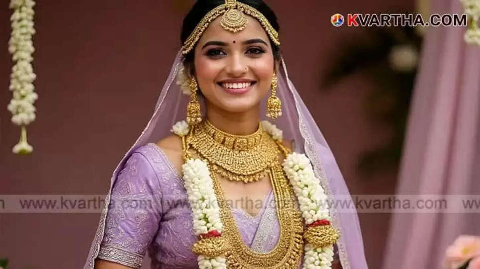 Bride Representing Kerala Gold Price August 04
