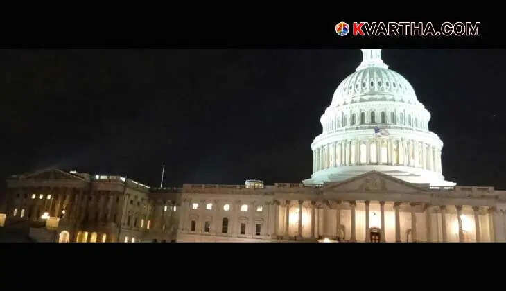 A photo illustrating the US Congress's criticism of India's rising religious intolerance.