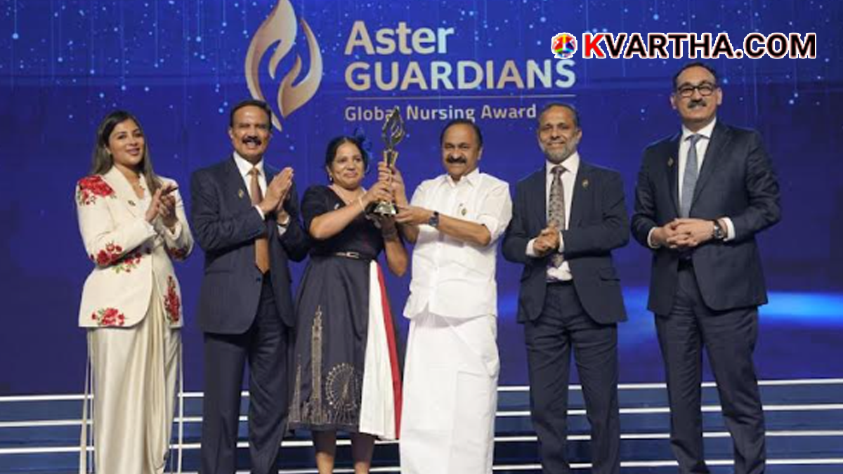 Representational image reflecting Malayali nurse Ajimol Pradeep winning Aster Guardians Global Nursing Award