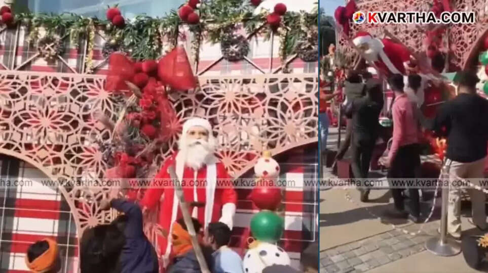 Vandalism at Magneto Mall Raipur during Chhattisgarh Bandh